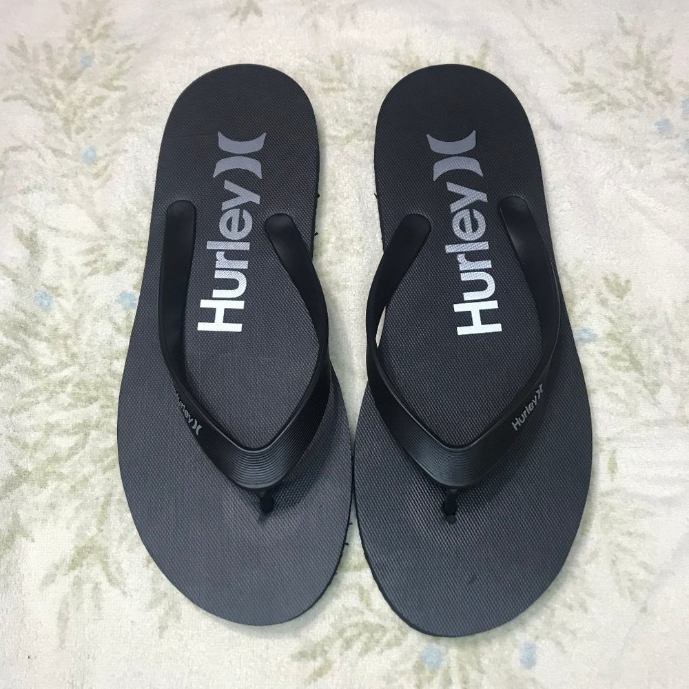 Hurley Rubber Foam Flip Flop Sandal Back - Picture 3 of 6
